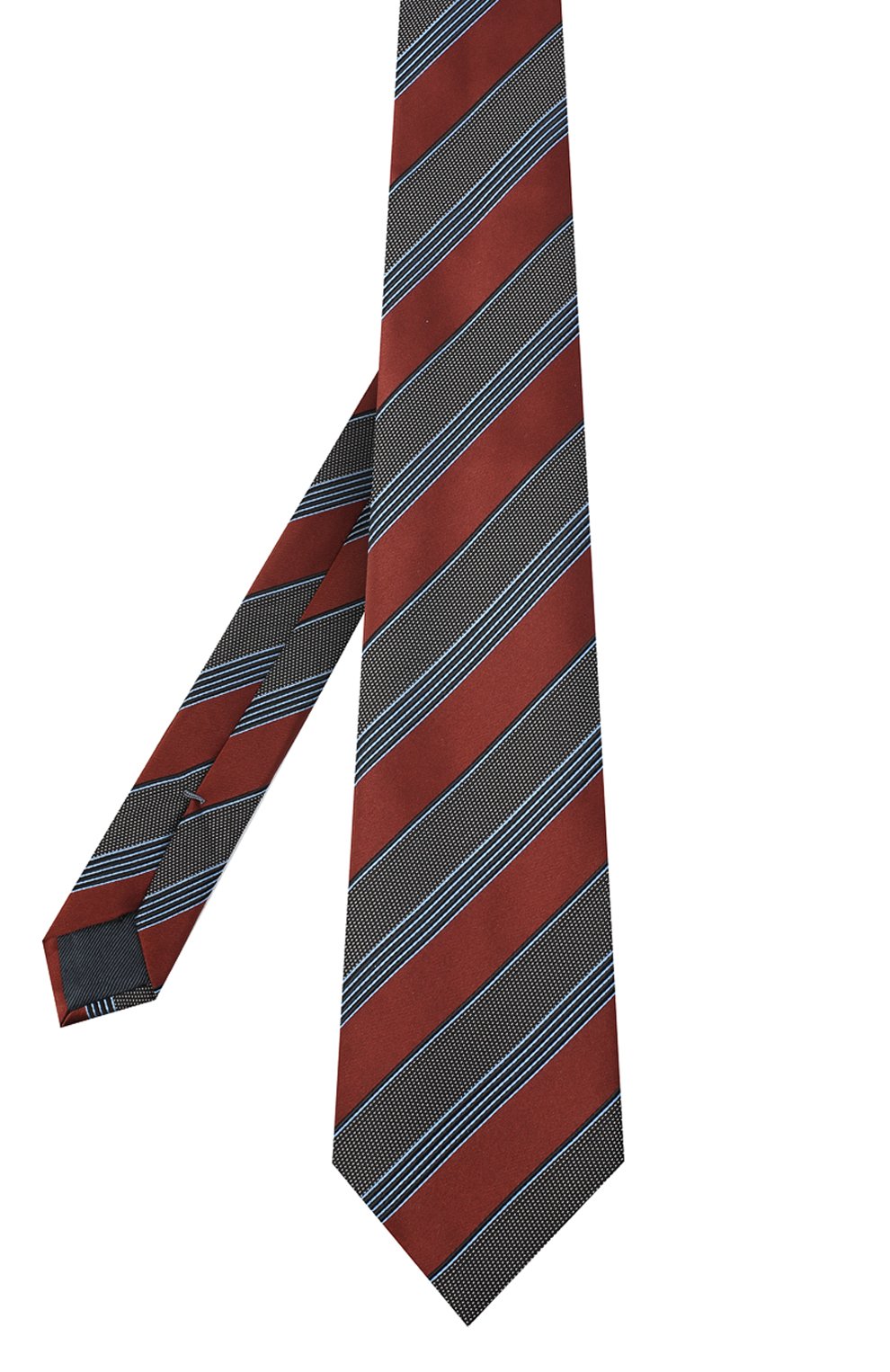 Шелковый галстук ZEGNA разноцветного цвета по цене 21950 руб., арт. Z8D74/1UM, фото 2 Шелковый галстук ZEGNA, арт. Z8D74/1UM, фото 2