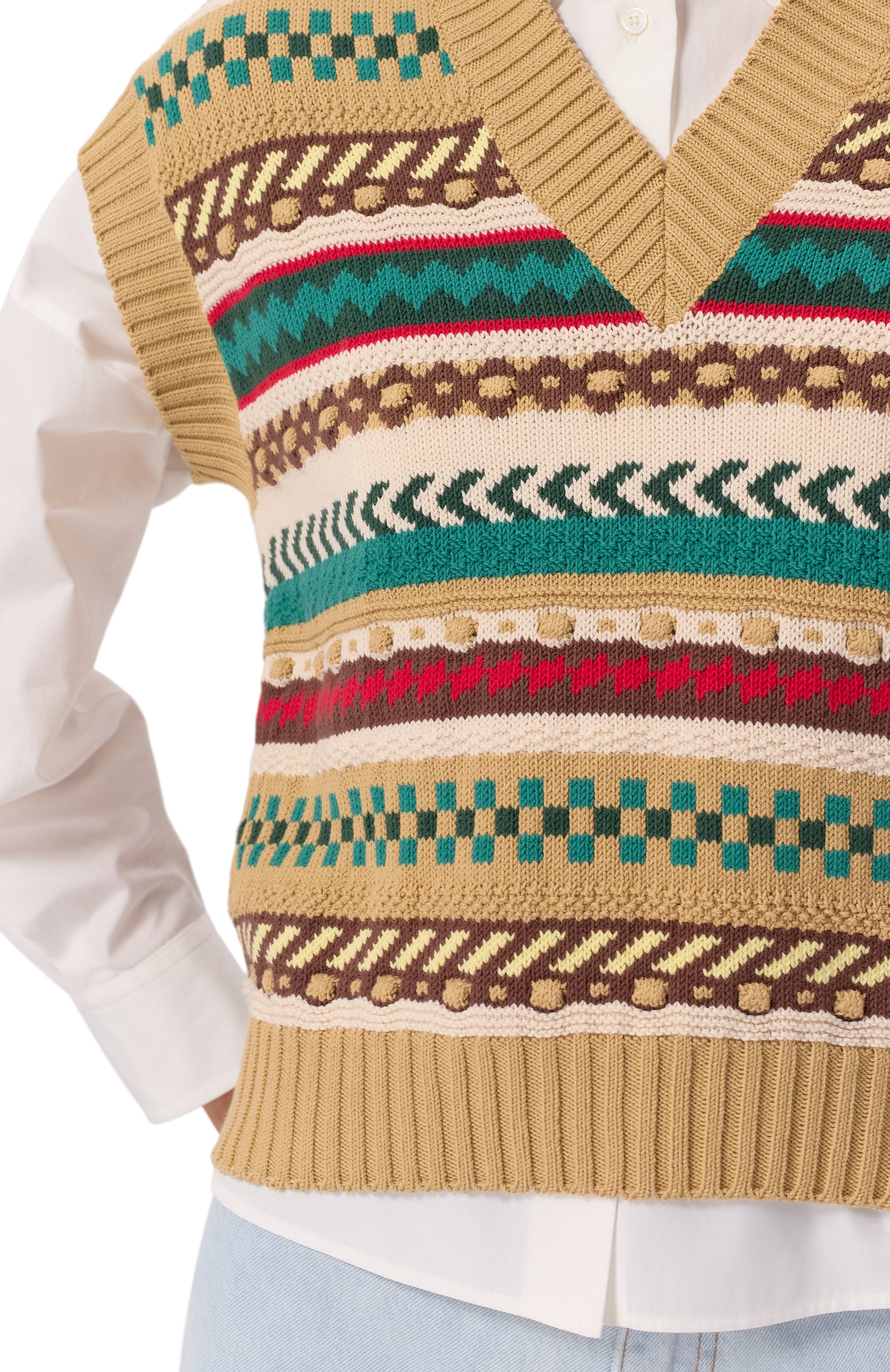 Хлопковый жилет WEEKEND MAX MARA, арт. VICIN0, фото 5