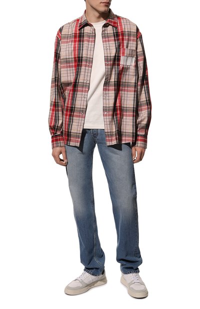 Рубашка из шерсти и хлопка VTMNTS, арт. VL14SH750S/5037, фото 2