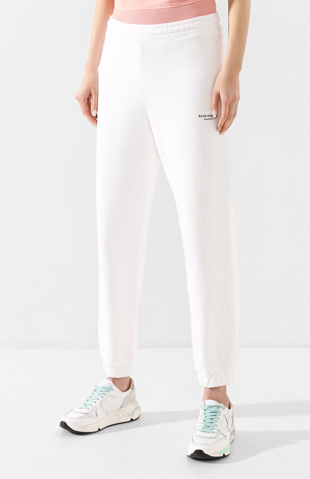 Хлопковые джоггеры ACNE STUDIOS, арт. AK0239/W, фото 3
