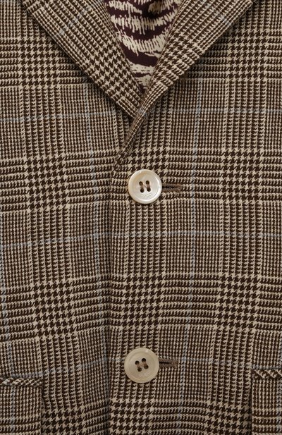 Пиджак из шерсти и льна GUCCI, арт. 599473 XWAGI, фото 3