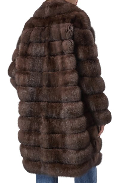 Двусторонняя шуба из соболя SIMONETTA RAVIZZA, арт. F05C0109Z1A/TS, фото 4