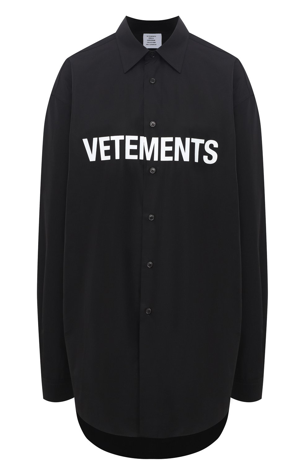 Хлопковая рубашка VETEMENTS, арт. UE51SH300B 1004/W, фото 1
