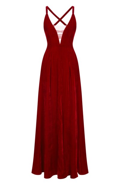 Женское бархатное платье AKHMADULLINA, арт. 1226.5DV623/V222