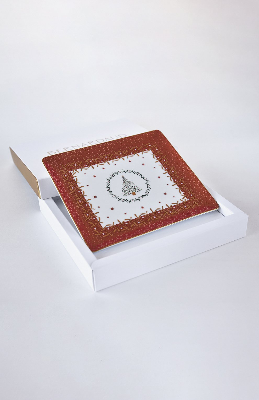 Блюдо прямоугольное noel rouge BERNARDAUD, арт. 1918/8230, фото 2