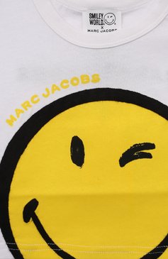Хлопковая футболка MARC JACOBS (THE), арт. W60117/2A-5A, фото 3