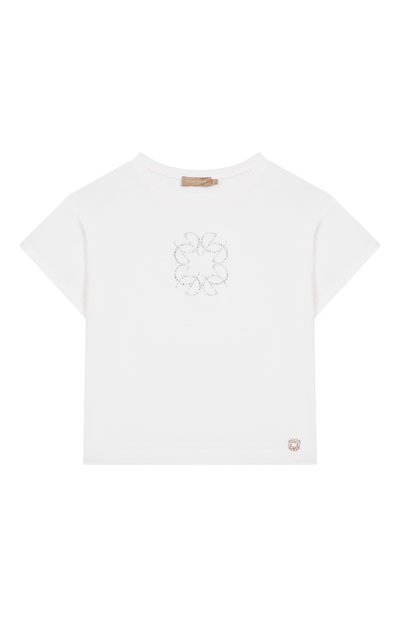 Футболка из вискозы ELIE SAAB JUNIOR, арт. EFTS020/TS0378