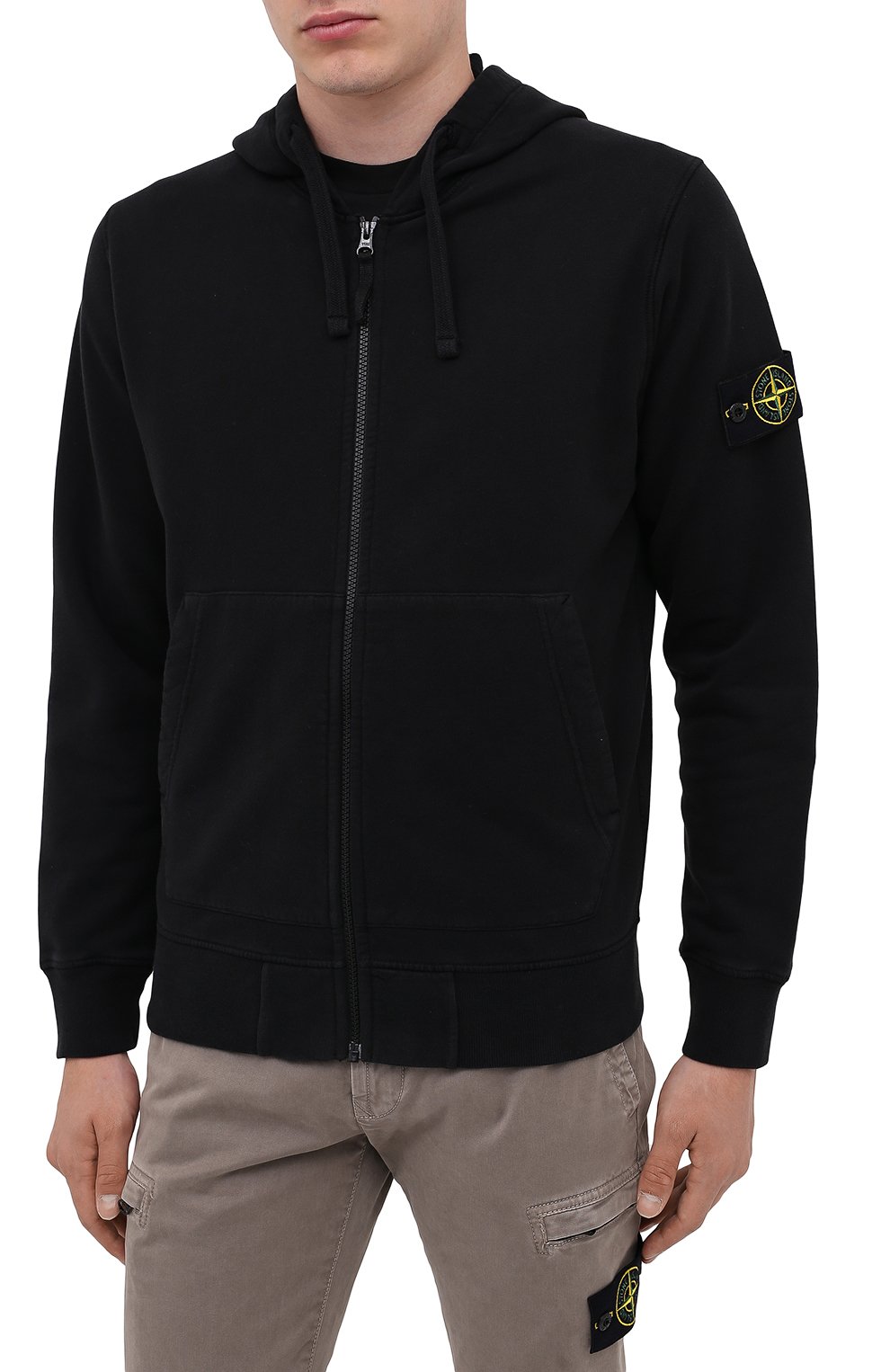 Хлопковая толстовка STONE ISLAND, арт. 731564220, фото 3