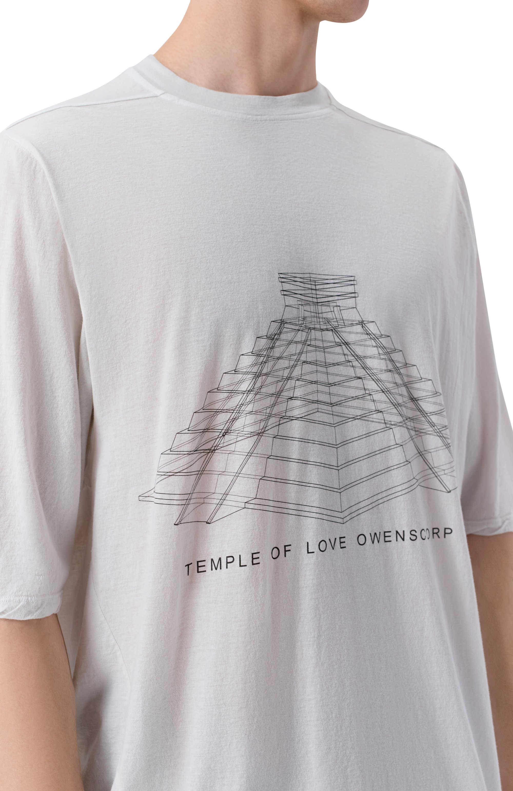 Хлопковая футболка RICK OWENS, арт. RR01F2208/BHEP16, фото 5