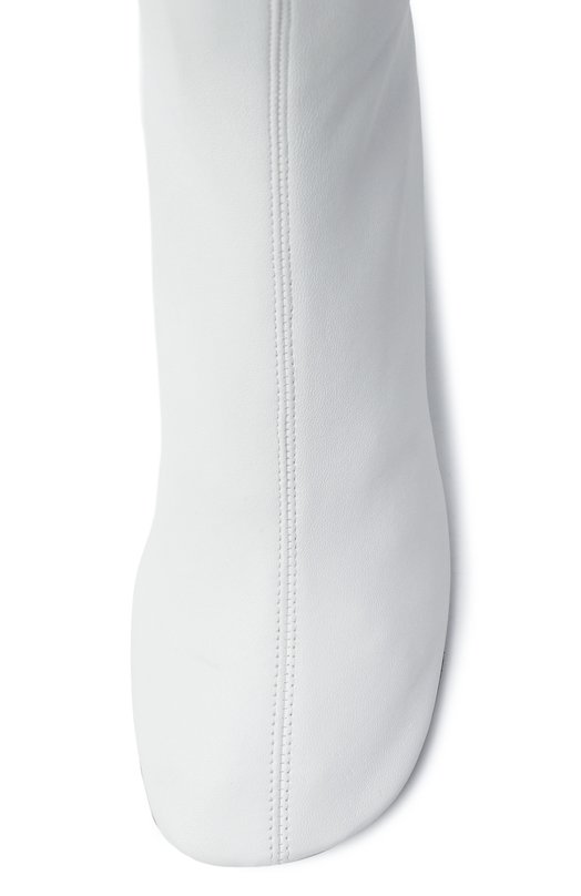 Кожаные ботильоны Jil Sander J16WU0072/P1758 Белый  J16WU0072/P1758 Фото 6
