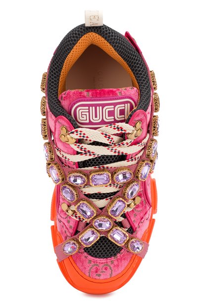 Текстильные кроссовки flashtreck GUCCI, арт. 578555/9TIR0, фото 5