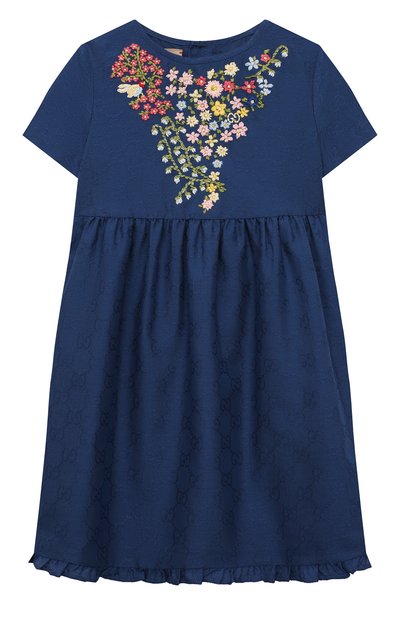 Хлопковое платье GUCCI, арт. 657943/XWAQA, фото 1