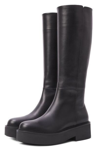 Женские кожаные сапоги hiro GIANVITO ROSSI, арт. G80197.20G0M.VGINER0