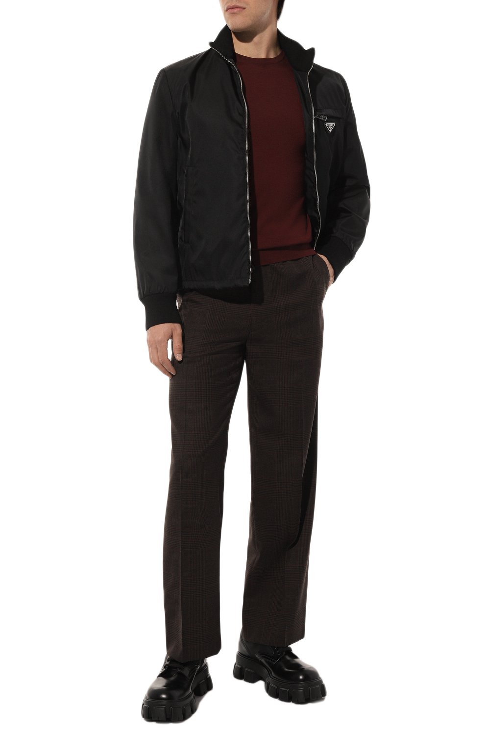 Шерстяной джемпер PRADA, арт. UMM984-C5W-F0007, фото 2