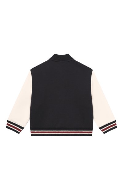 Хлопковая толстовка EMPORIO ARMANI темно-синего цвета по цене 16050 руб., арт. EB001459/AF10126, фото 2 Хлопковая толстовка EMPORIO ARMANI, арт. EB001459/AF10126, фото 2