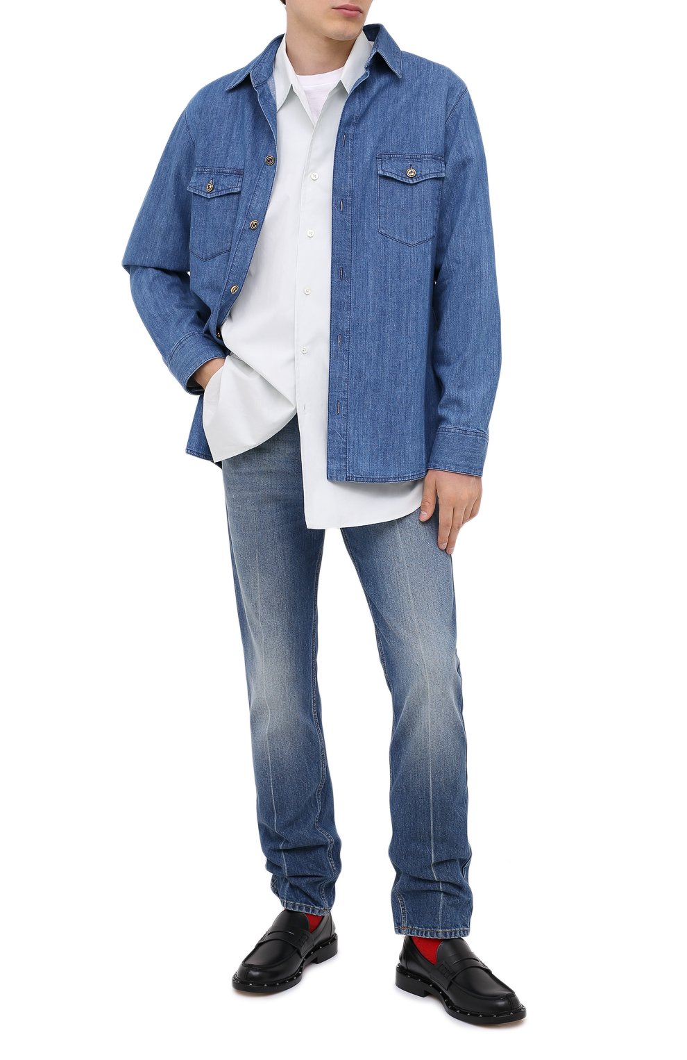 Джинсовая рубашка GUCCI, арт. 626514/XDBBL, фото 2