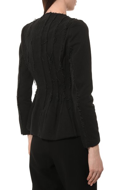 Хлопковый жакет DRIES VAN NOTEN, арт. 231-030419-6437, фото 4