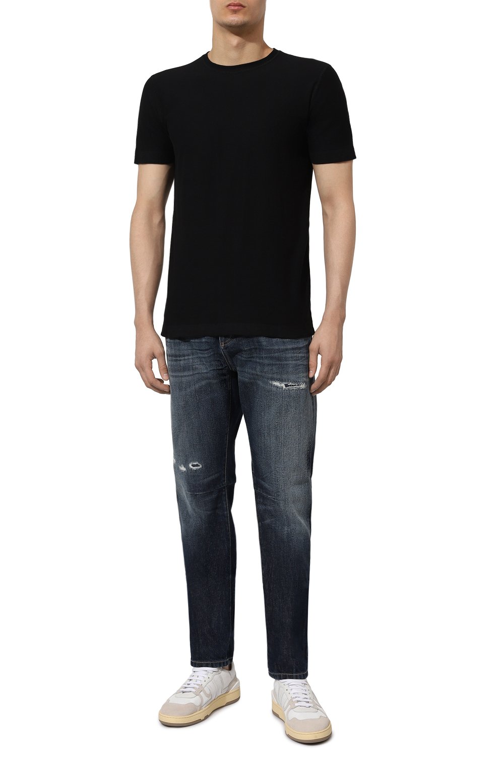 Хлопковая футболка HANNES ROETHER, арт. YA35N-K.200, фото 2