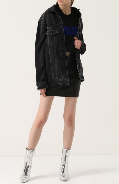 Джинсовая куртка ALEXANDER WANG, арт. 4D992043AC, фото 2