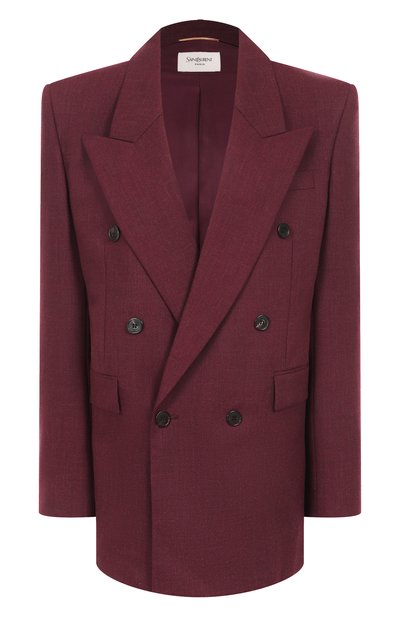 Женский шерстяной жакет SAINT LAURENT, арт. 821942/Y5K17