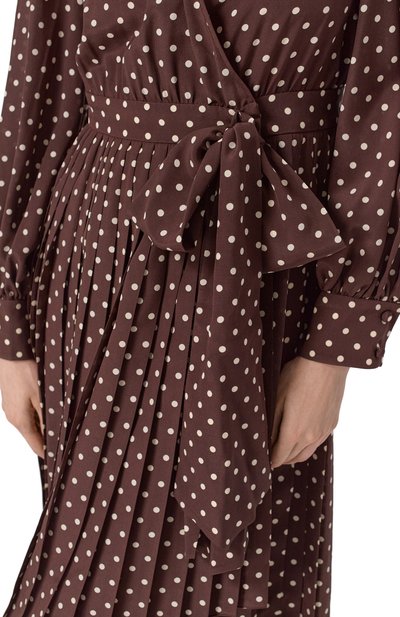 Шелковое платье VALENTINO, арт. 8B3VAHU6/9DW, фото 4