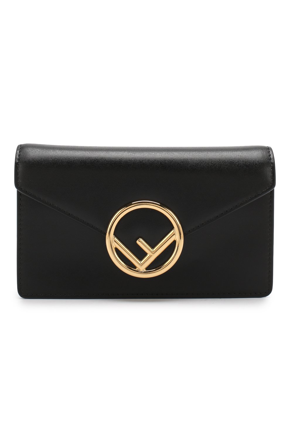 Кожаная поясная сумка с логотипом бренда FENDI, арт. 8BM005 A0KK, фото 1