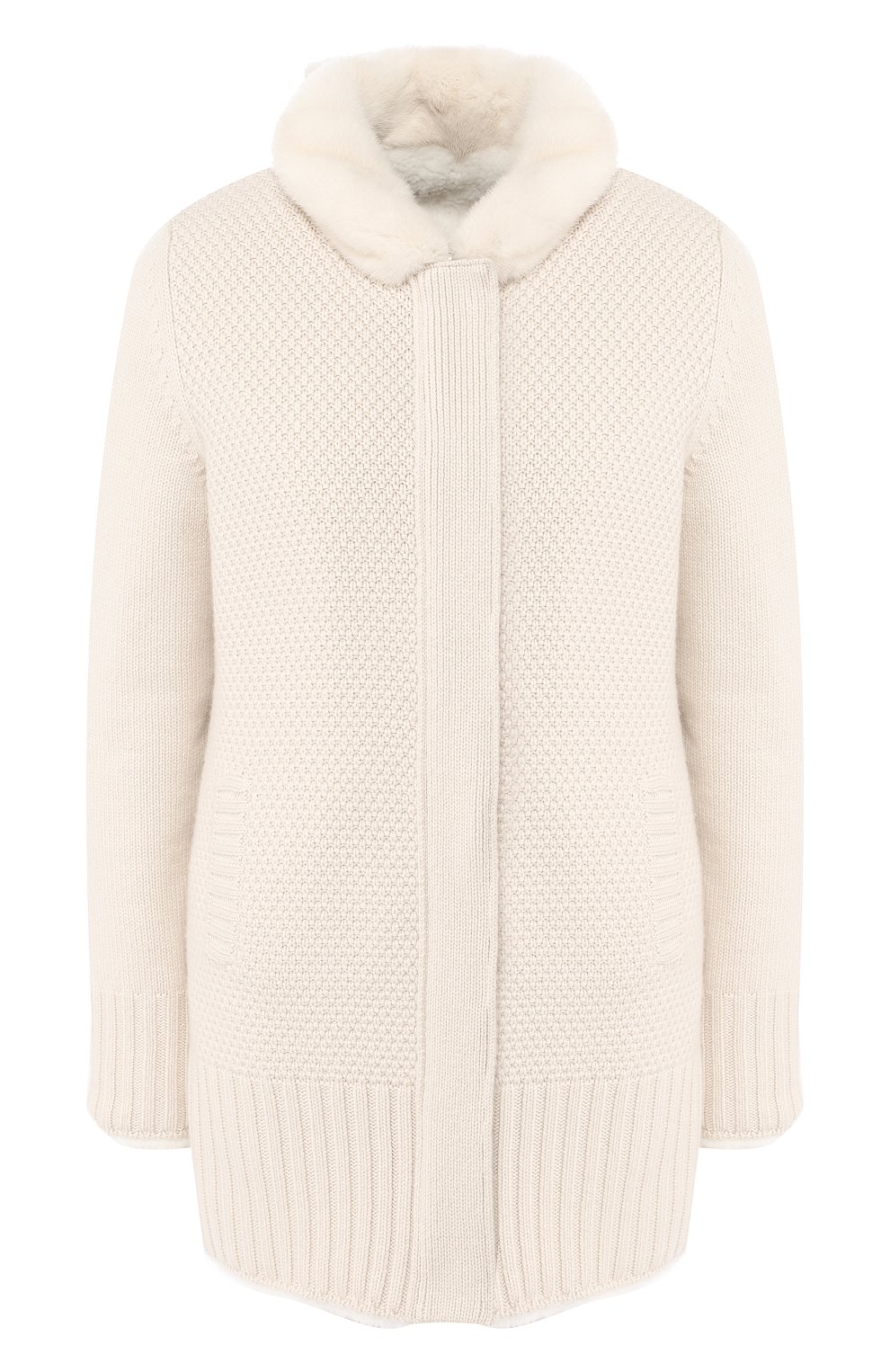 Кашемировое полупальто на меху LORO PIANA, арт. FAI3275, фото 1