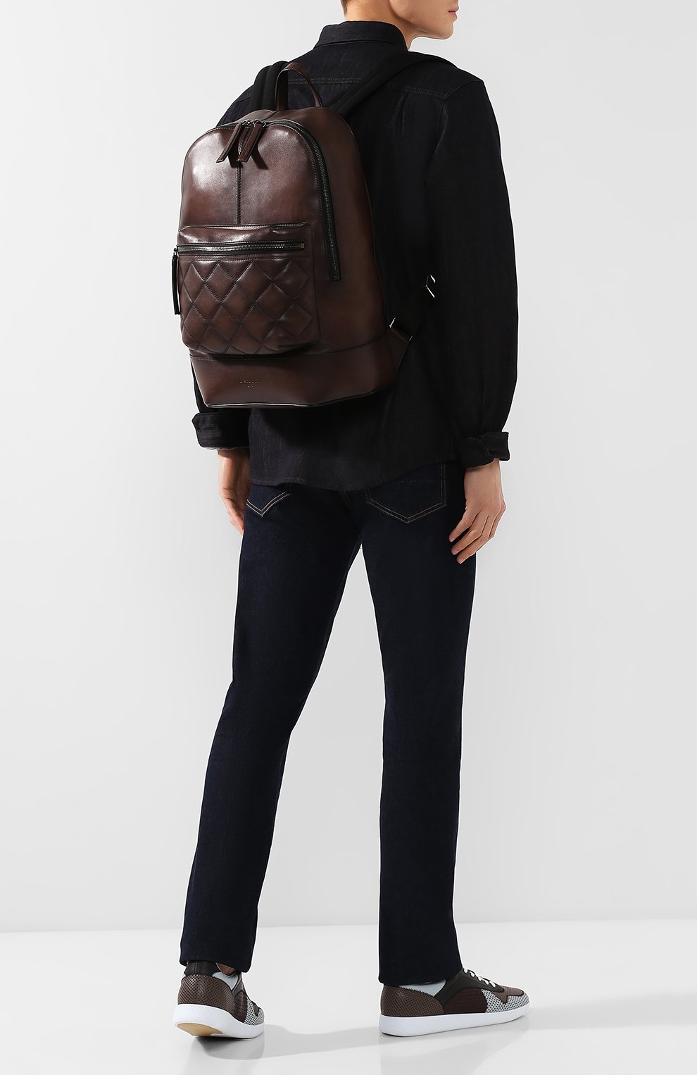 Кожаный рюкзак BERLUTI, арт. M161941, фото 2