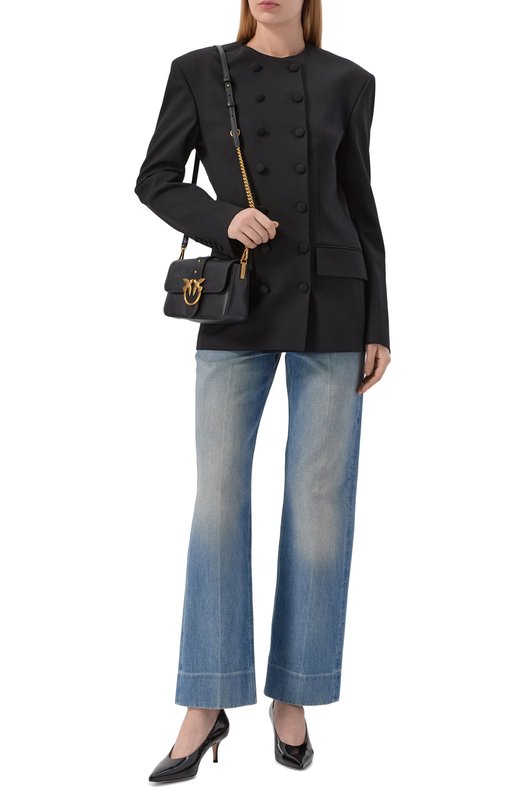 Сумка Love One Slouchy mini Pinko 105824/A0Q0 Чёрный  105824/A0Q0 Фото 7