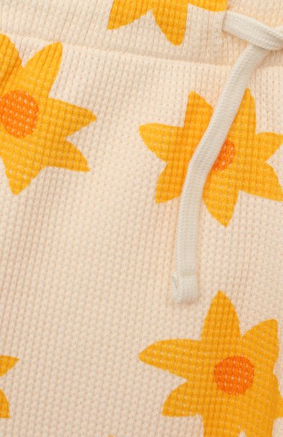 Хлопковые джоггеры TINYCOTTONS желтого цвета по цене 7800 руб., арт. SS23-254, фото 3 Хлопковые джоггеры TINYCOTTONS, арт. SS23-254, фото 3