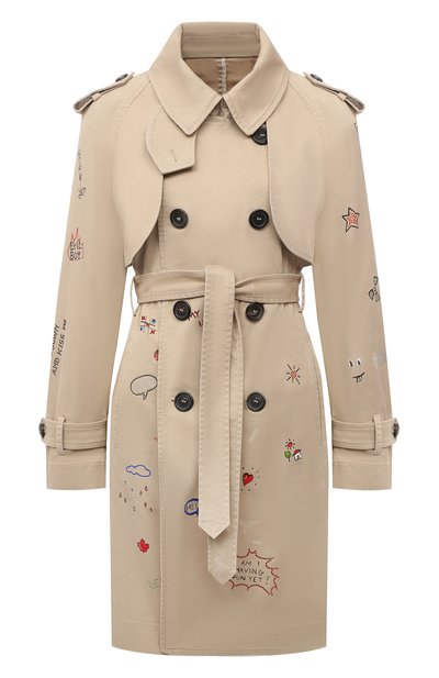 Женский хлопковый тренч DSQUARED2, арт. S75AH0087/S39021