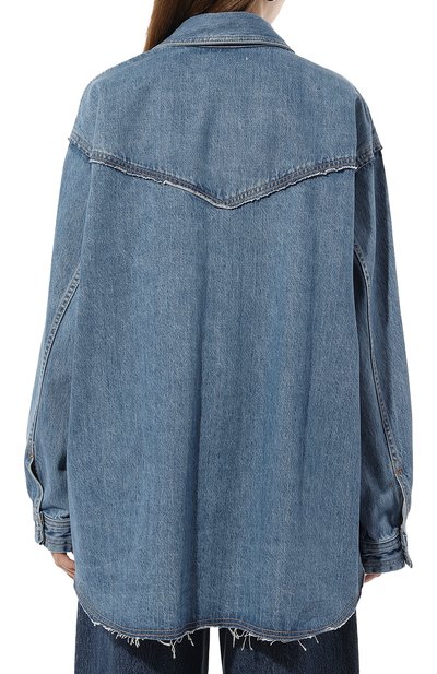 Джинсовая рубашка SLVRLAKE, арт. 0VWR4070WNDH/WESTERN 0VERSHIRT RAW, фото 4