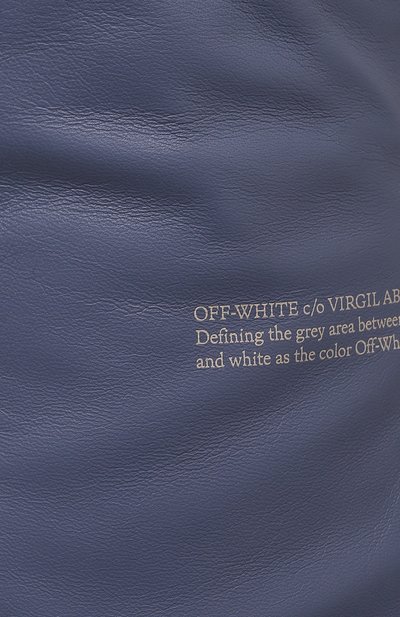 Кожаные брюки OFF-WHITE, арт. 0WJB019F21LEA001, фото 5