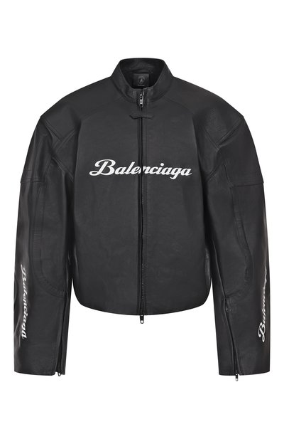 Мужская кожаная куртка BALENCIAGA, арт. 835112/TSS13
