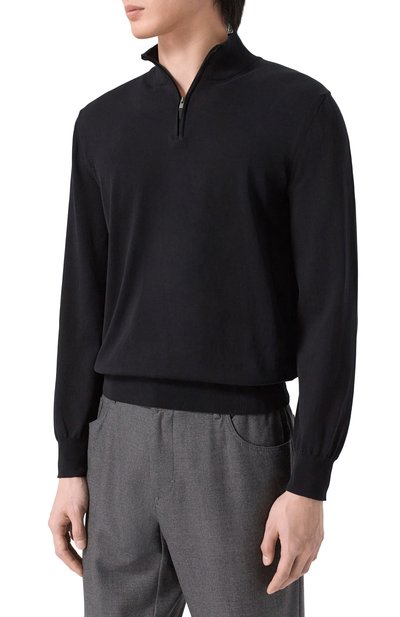 Хлопковый джемпер CANALI, арт. C0015/MK02459, фото 3