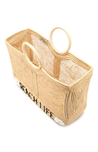 Сумка из рафии MANA SAINT TROPEZ, арт. BIG BAG IN RAFFIA, фото 4