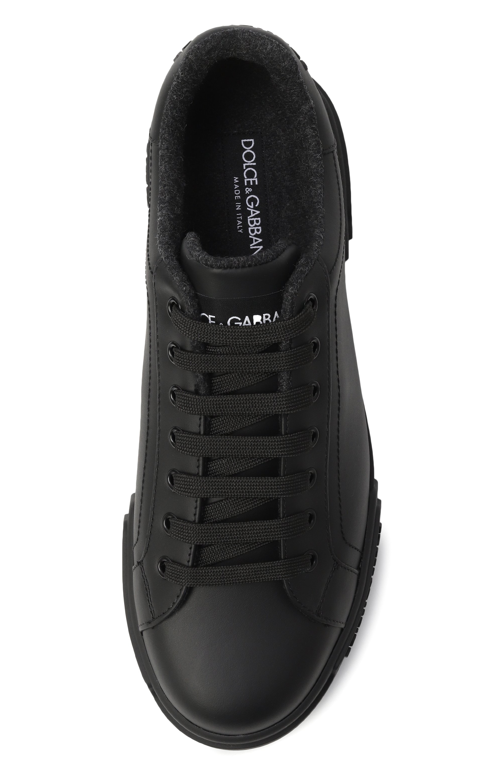 Кожаные кеды portofino light DOLCE & GABBANA, арт. CS2373/AQ453, фото 6