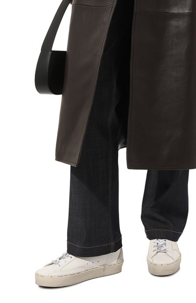 Кожаные кеды hi star GOLDEN GOOSE DELUXE BRAND, арт. GWF00119/F002439, фото 3