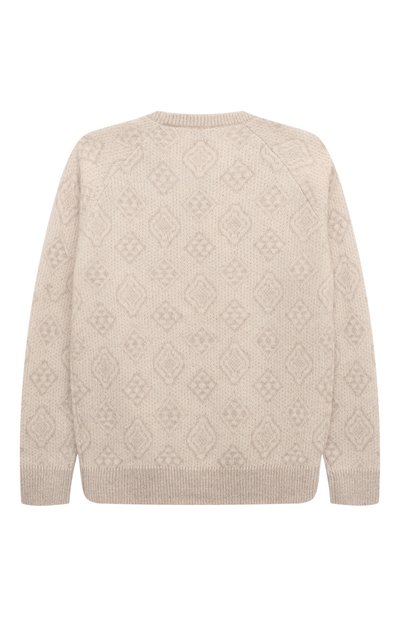 Свитер из шерсти и хлопка BRUNELLO CUCINELLI, арт. BS0M74200C, фото 2