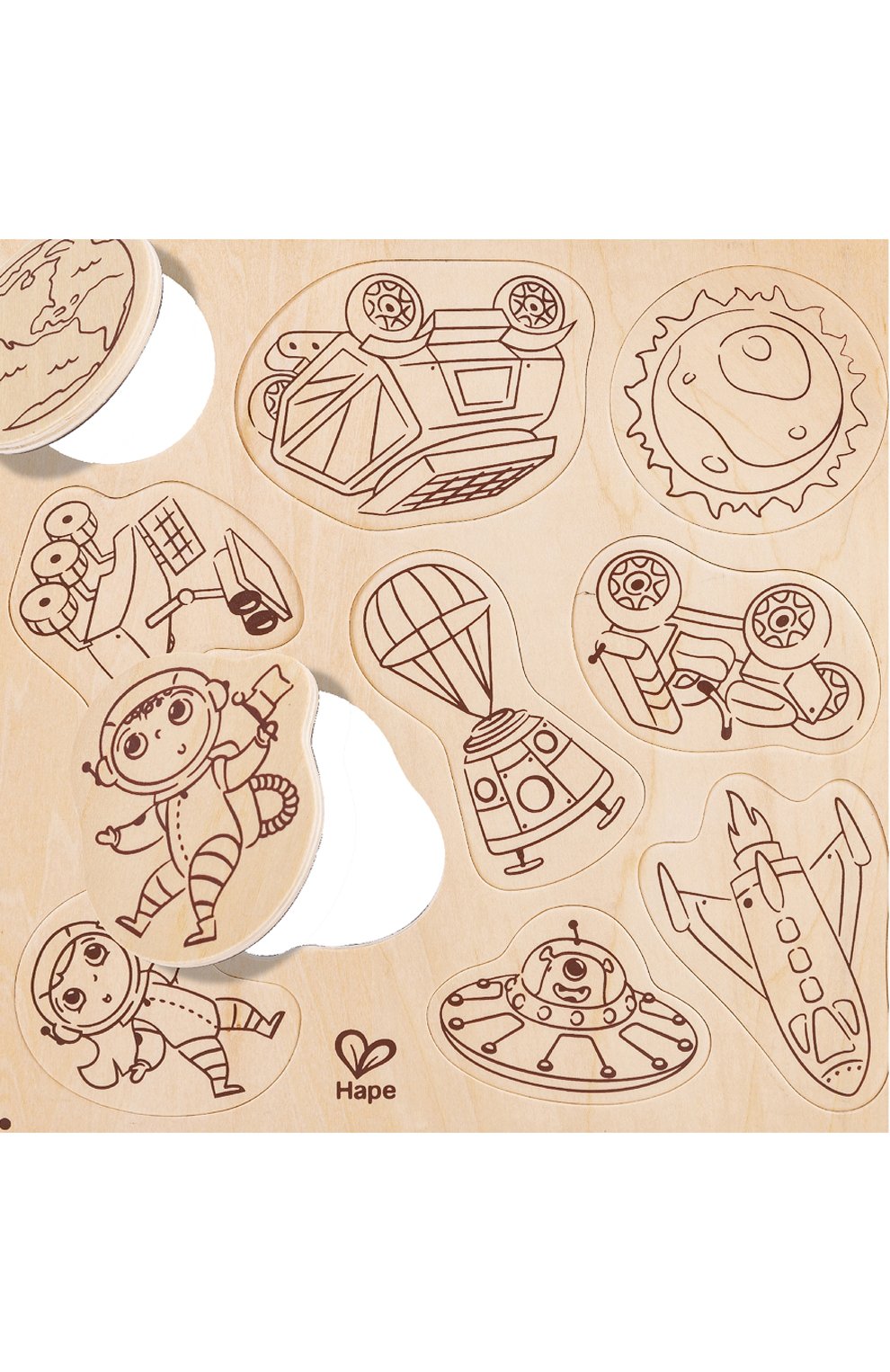 Магнитный набор космические приключения HAPE, арт. E1078_HP, фото 2