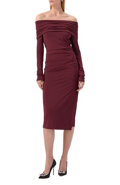 Платье из вискозы MAX MARA STUDIO, арт. MAREMAR, фото 2