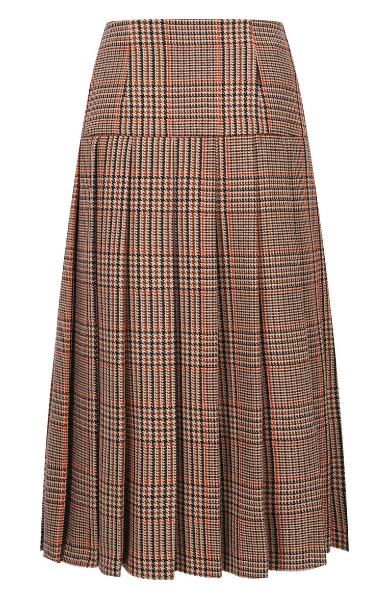 Плиссированная юбка PRADA, арт. P187R-1XGM-F0005-202, фото 2