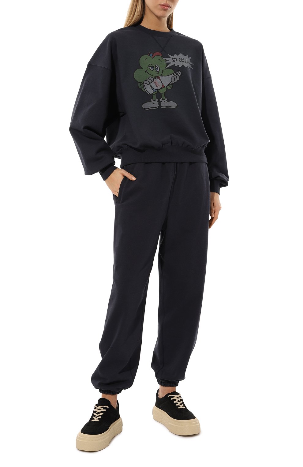 Хлопковый свитшот AECA WHITE, арт. FWCMFWBDTSSSO005C0, фото 2