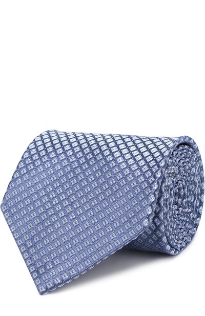 Мужской шелковый галстук с узором BRIONI, арт. 063M00/P7497