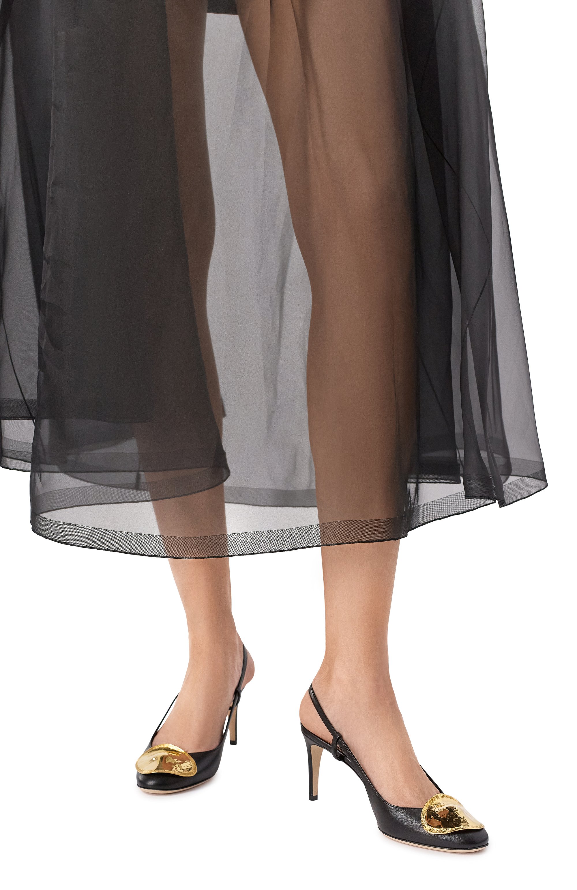 Кожаные туфли diani 75 SERGIO ROSSI, арт. B11170/MNAN07, фото 3