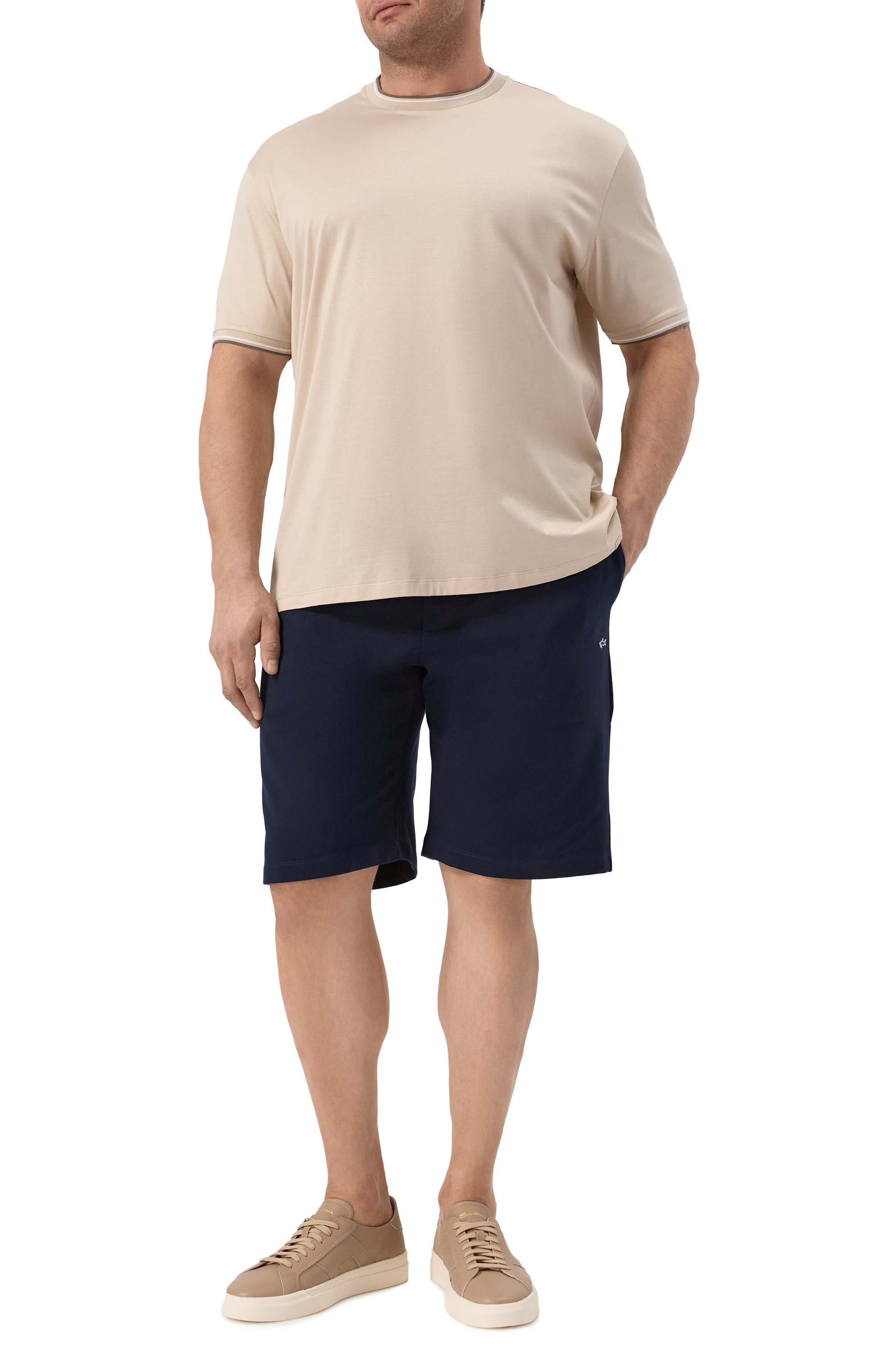 Хлопковая футболка PAUL&SHARK, арт. 25411025, фото 2