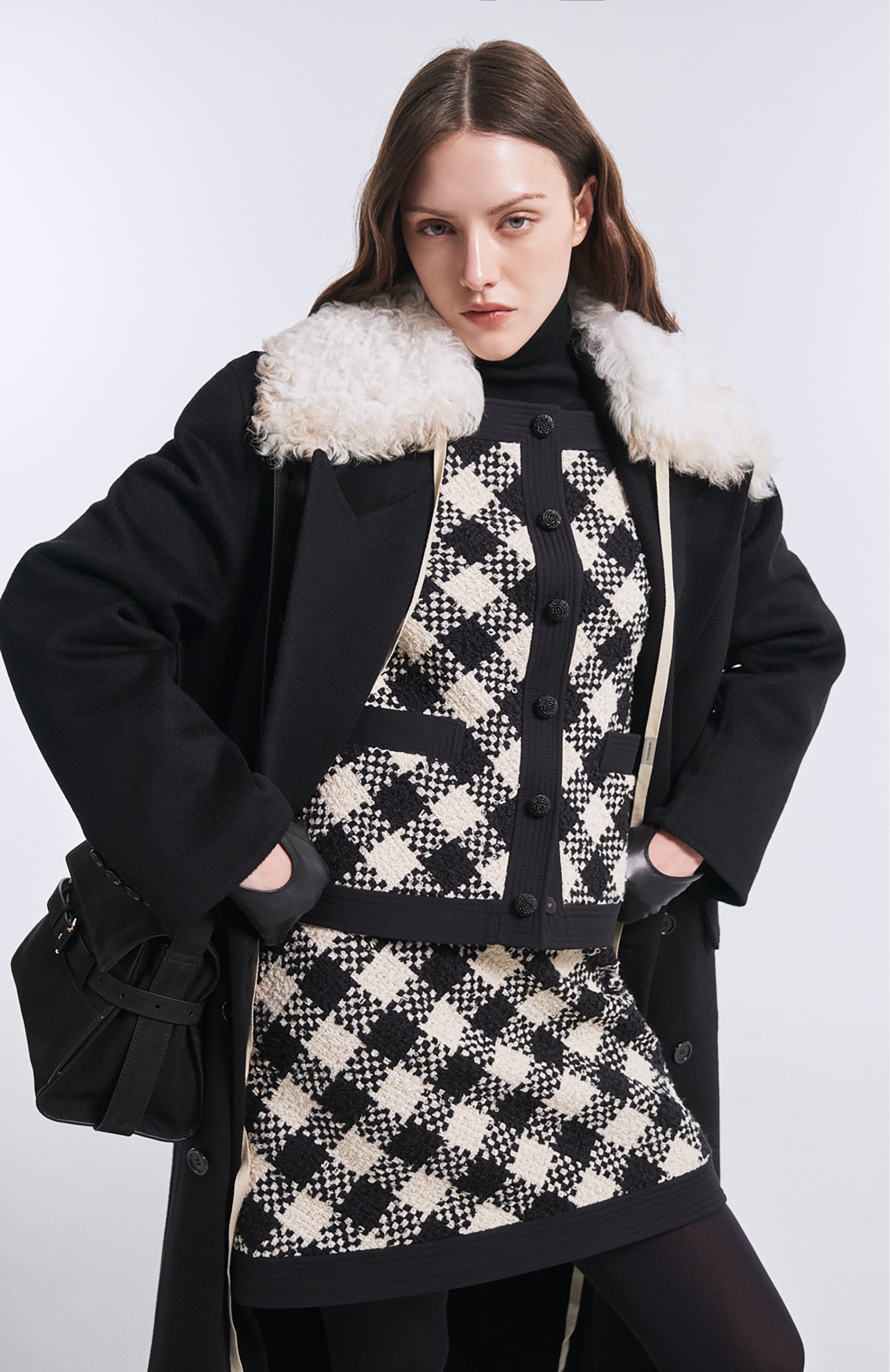 Твидовая юбка VALENTINO, арт. 8B3RAEH8/9WK, фото 6