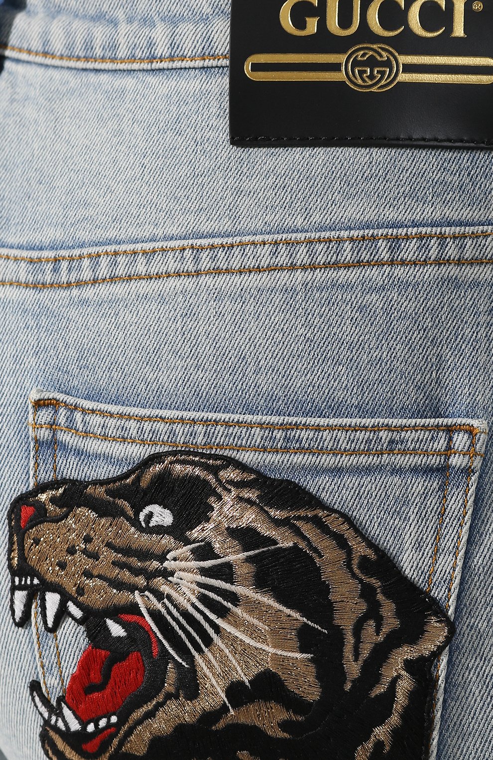Джинсы с потертостями GUCCI, арт. 502797/XDAH3, фото 5