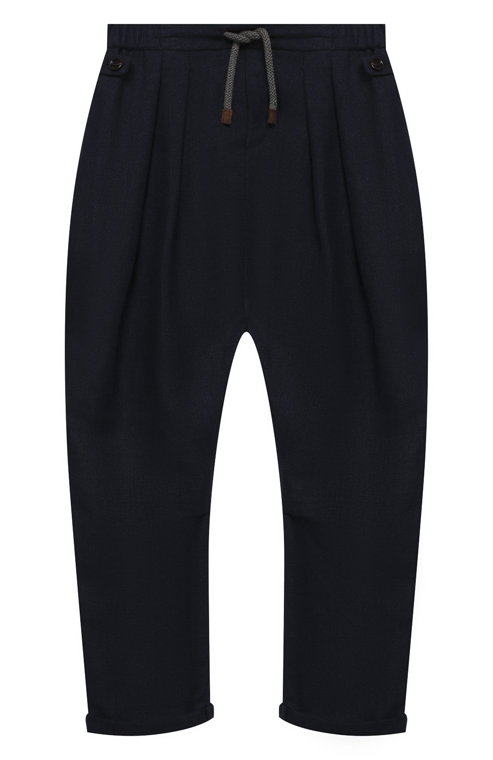 Костюм из льна и шерсти BRUNELLO CUCINELLI темно-синего цвета по цене 135500 руб., арт. BH422A102C, фото 5 Костюм из льна и шерсти BRUNELLO CUCINELLI, арт. BH422A102C, фото 5