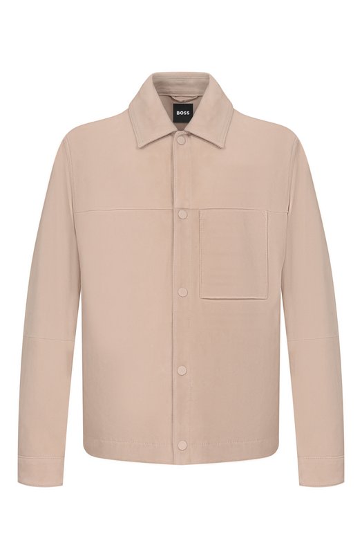 Замшевая куртка BOSS 50558651 Бежевый 50558651